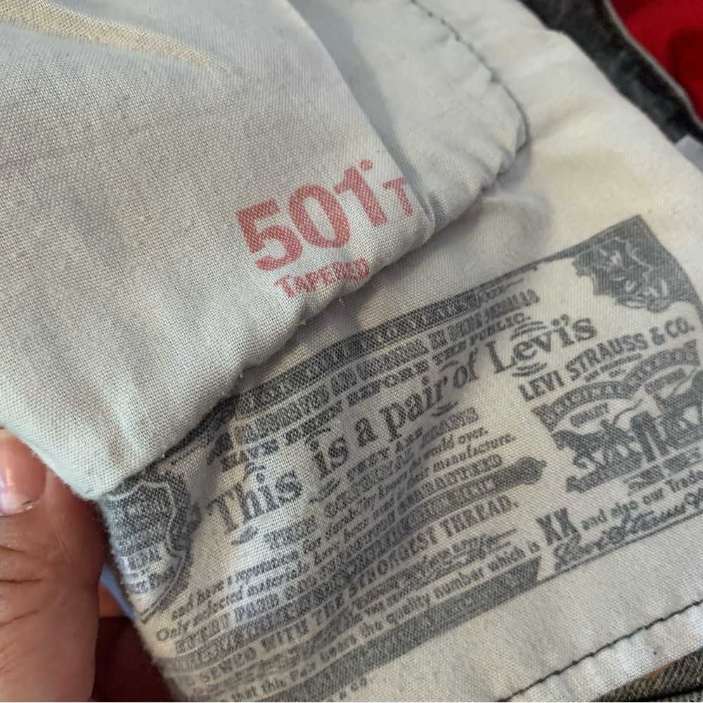 Levi’s 501 Tapered Jeans - Picture 9 of 9